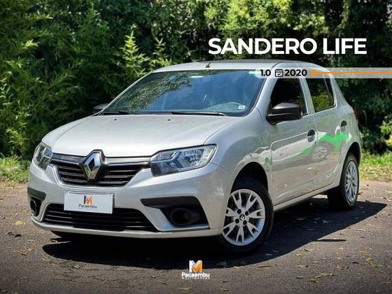 RENAULT SANDERO 1.0 12V SCE FLEX LIFE MANUAL